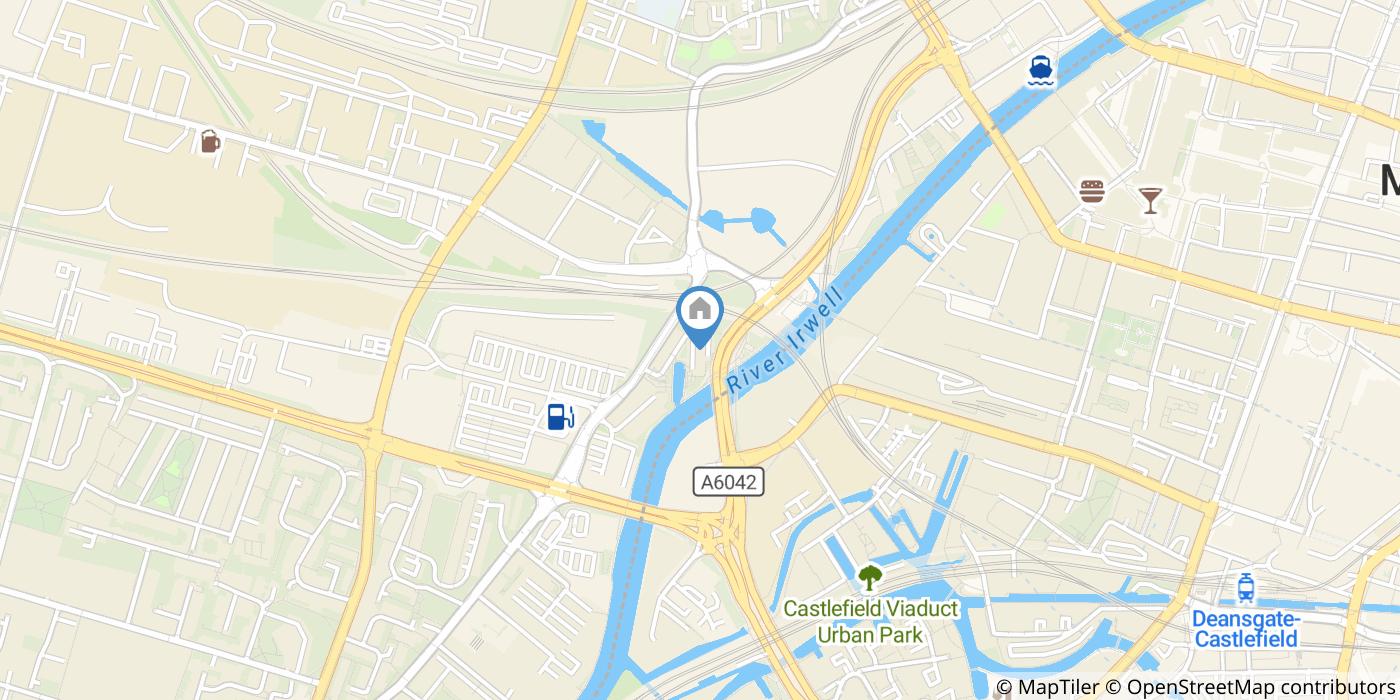 1 Bed Flat, Rivergate Wilburn Basin Ordsall Lane, M5