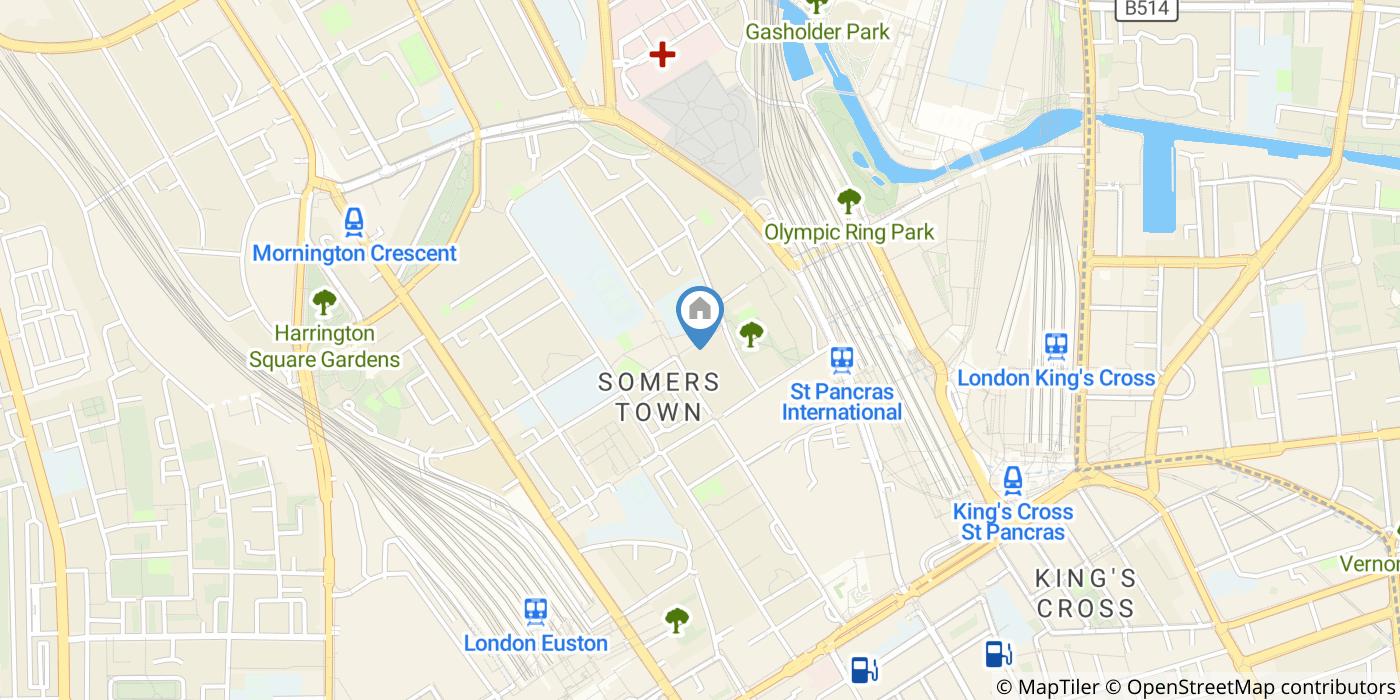 3 Bed Flat, Phoenix Court, NW1