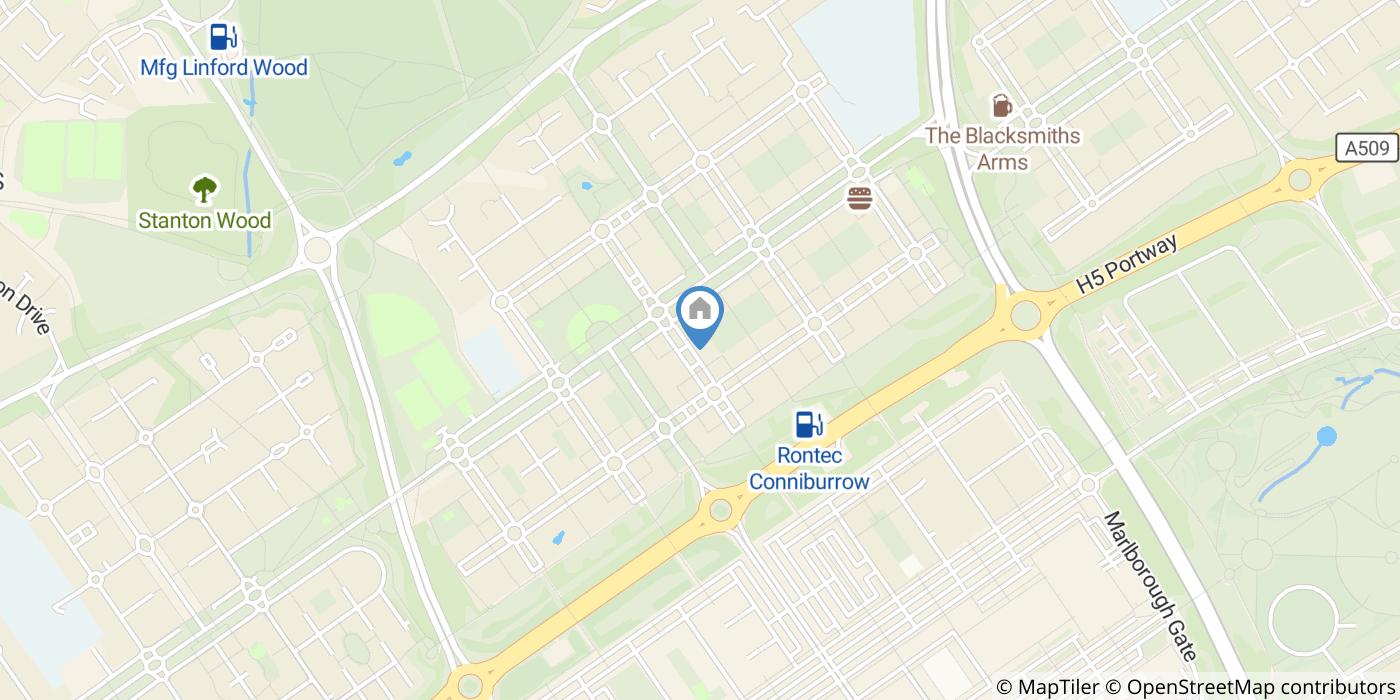Room in a Shared House, Stonecrop Place, MK14