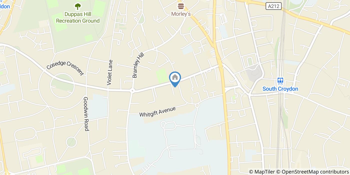 2 Bed Maisonette, Warham Road, CR2