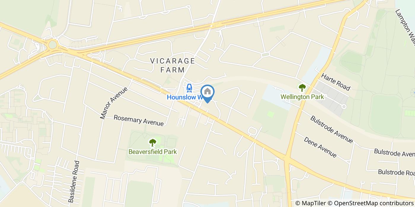 Room in a Shared Flat, Cranston Close, TW3