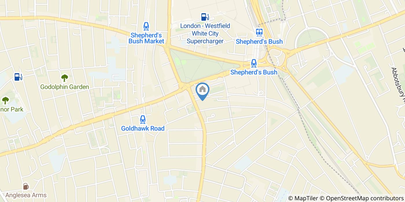 2 Bed Flat, Shepherds Bush Road, W6