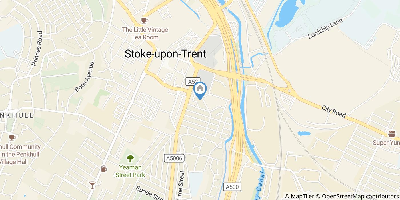 Room in a Shared House, Butler Street, ST4