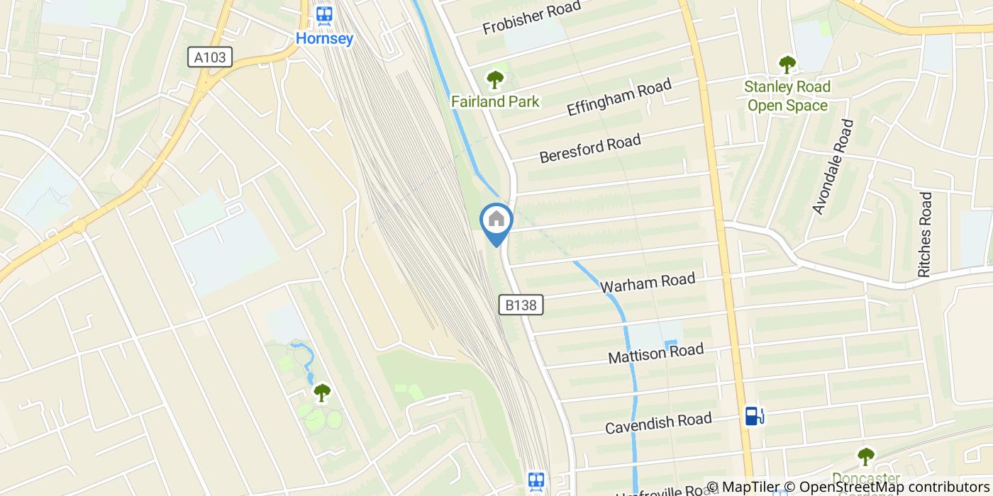 1 Bed Flat, Wightman Road, N8