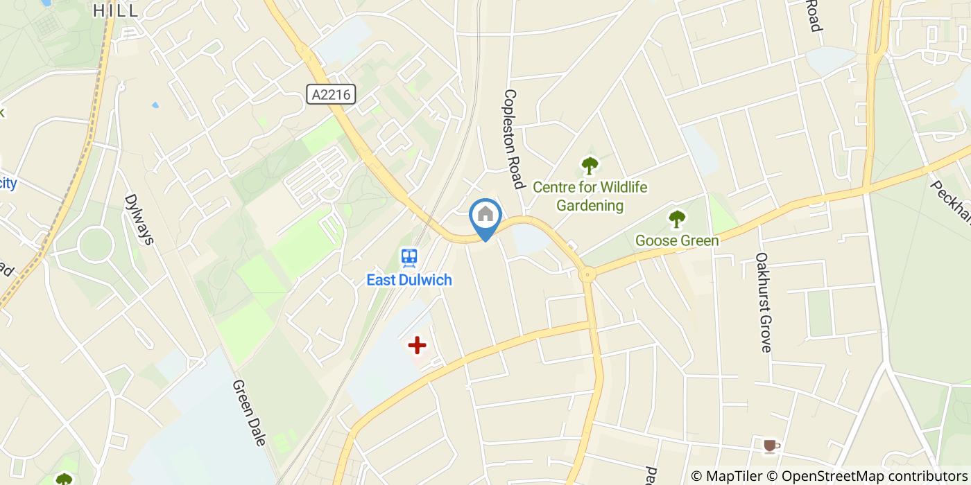 Studio Flat, Grove Vale, SE22