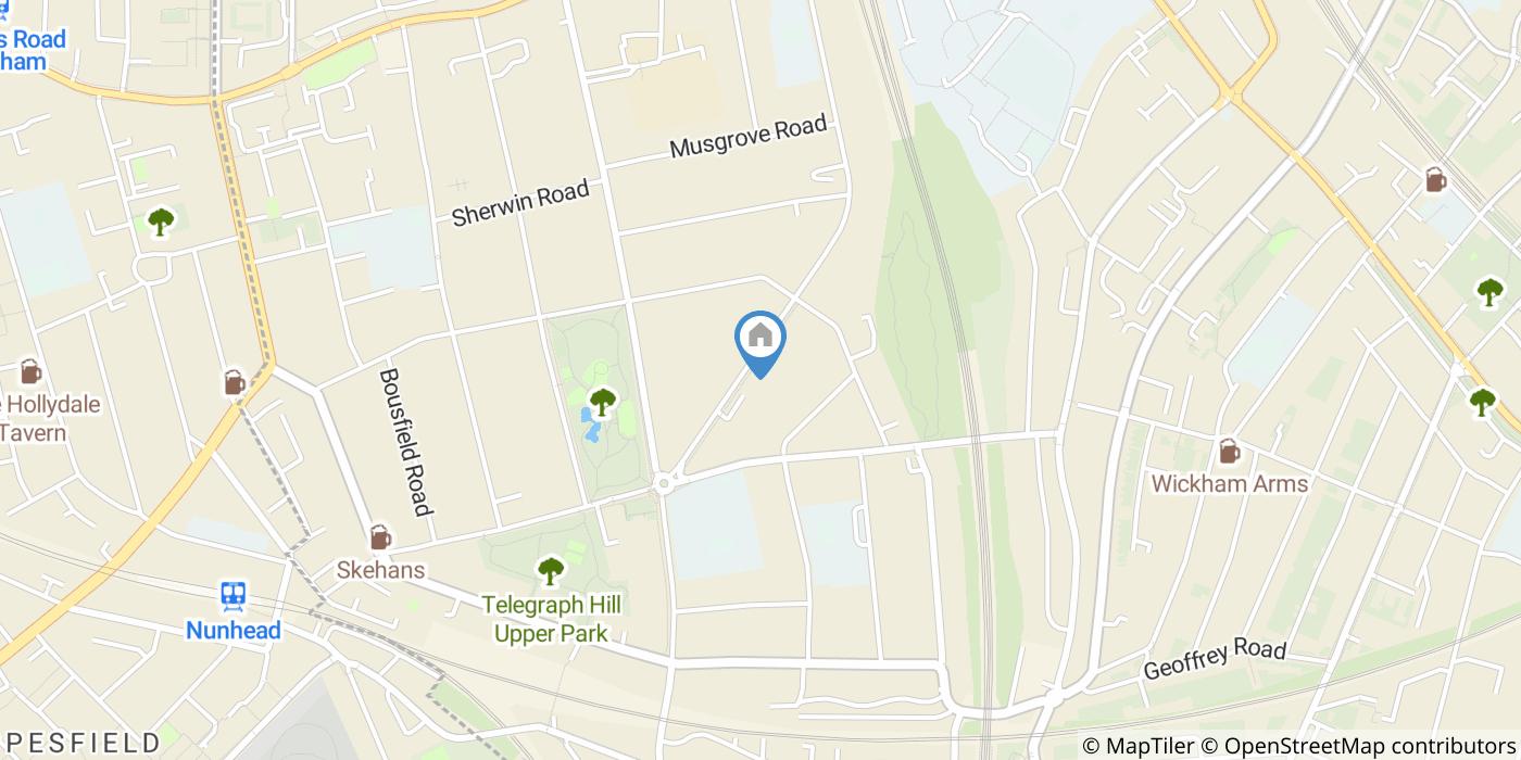 3 Bed Maisonette, Jerningham Road, SE14