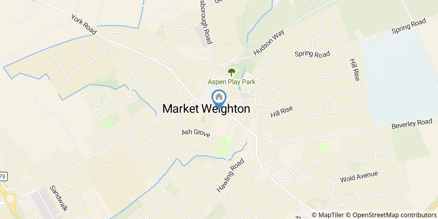 1 Bed Flat, Market Place, YO43