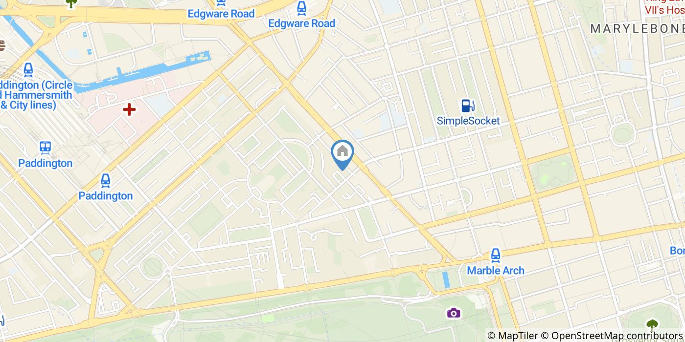 1 Bed Flat, Park West, W2