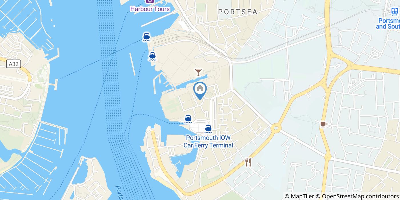 1 Bed Flat, Gunwharf Quays, PO1