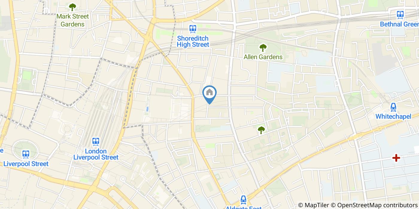 2 Bed Terraced House, Wilkes Street, E1