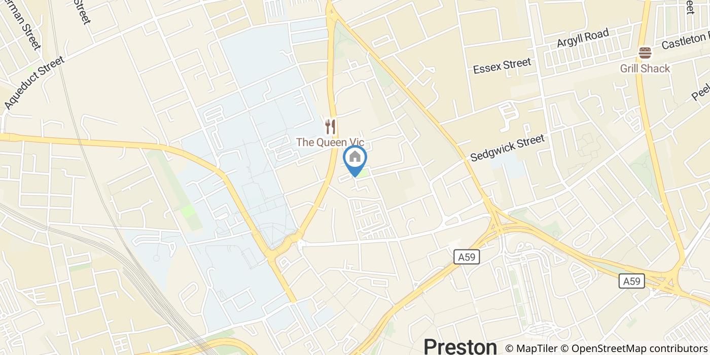 2 Bed Flat, Leicester Court, PR1