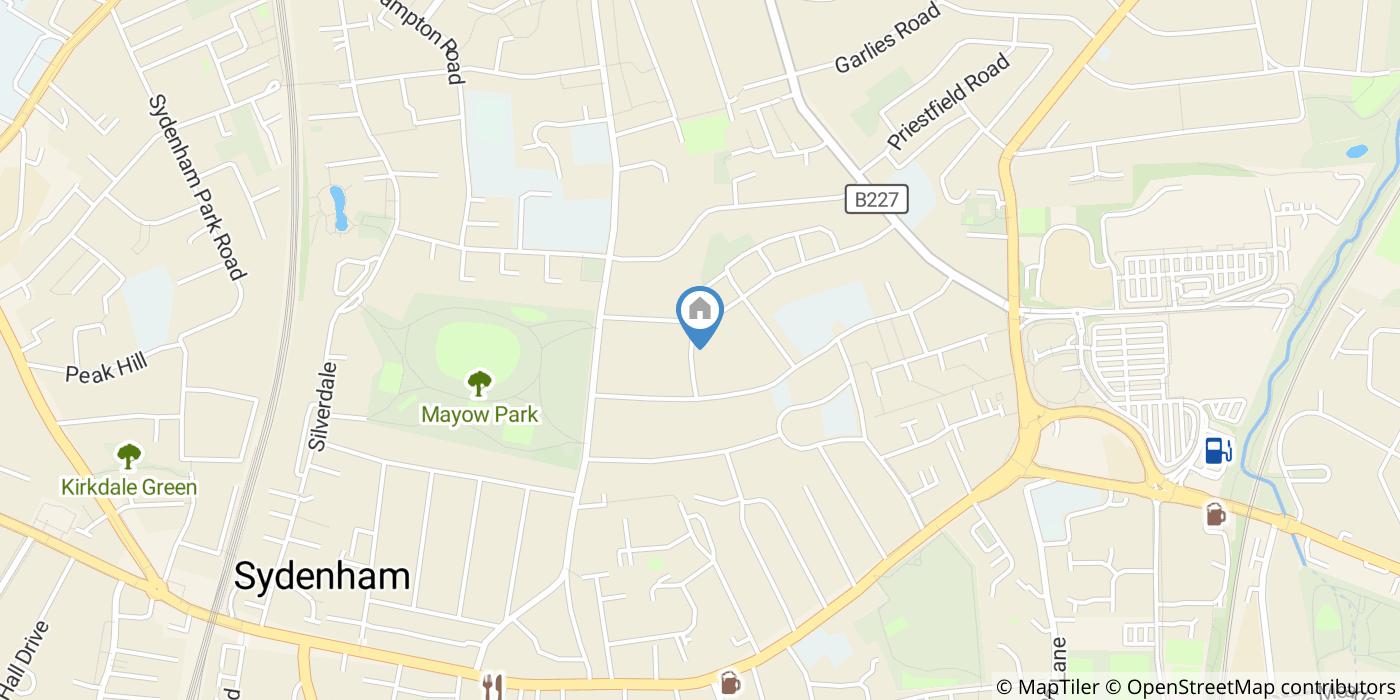 2 Bed Terraced House, Niederwald Road, SE26