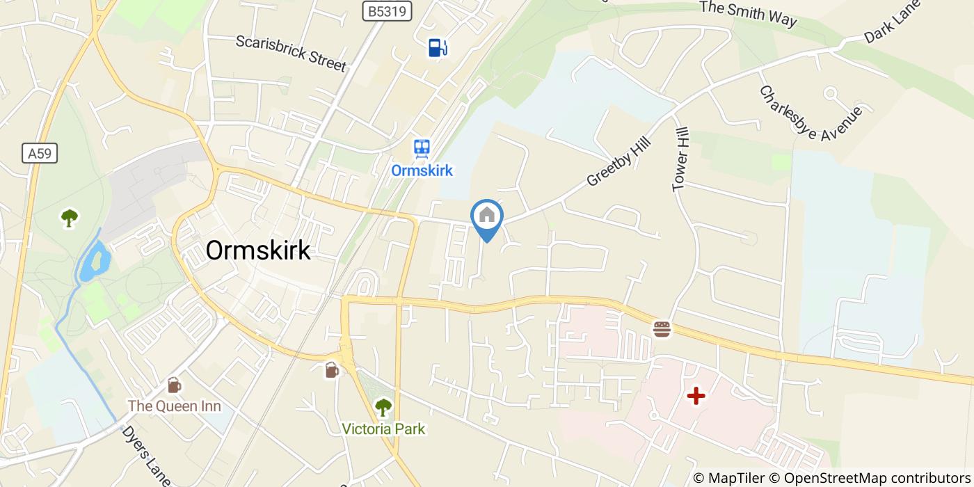 2 Bed Flat, Scarisbrick House, L39