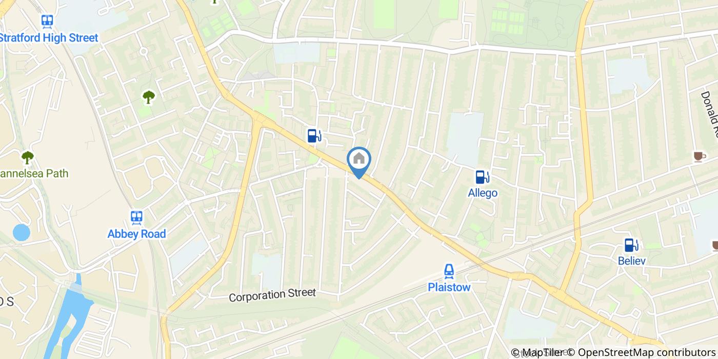 2 Bed Flat, Plaistow Road, E15