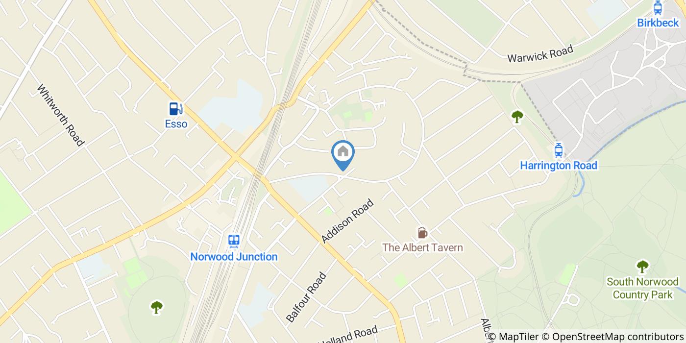 1 Bed Flat, Albert Road, SE25