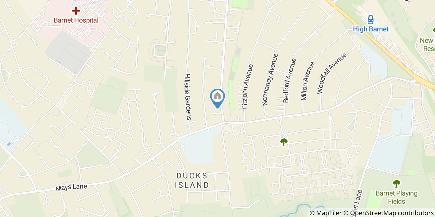 2 Bed Flat, Manor Road, EN5