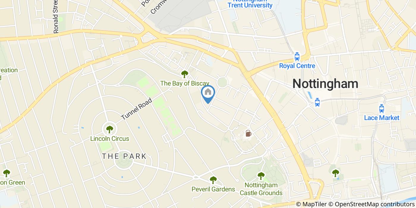 1 Bed Flat, Oxford Street, NG1