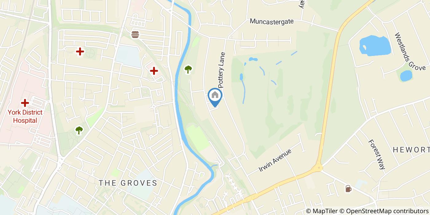 2 Bed Flat, Dodsworth Court, YO31