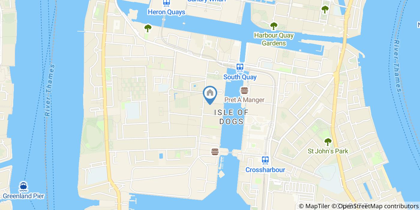 2 Bed Flat, Millharbour, E14