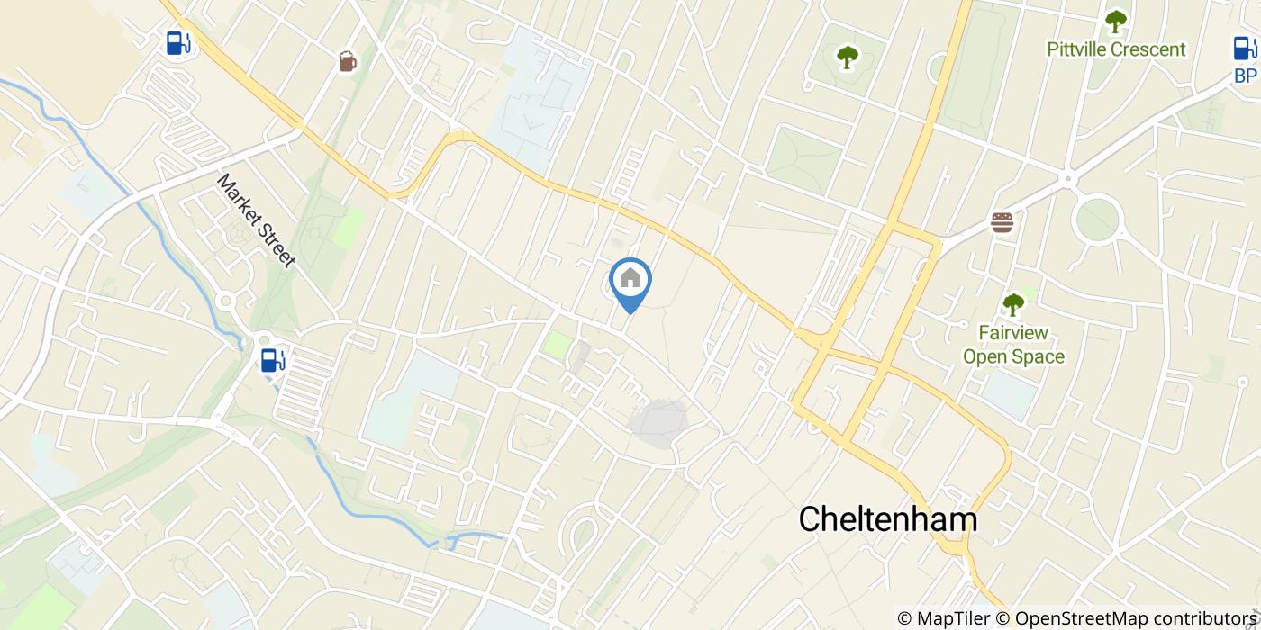 1 Bed Flat, Henrietta St, GL50