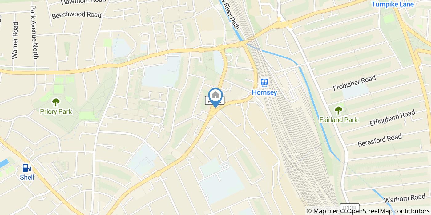 2 Bed Flat, Tottenham Lane, N8