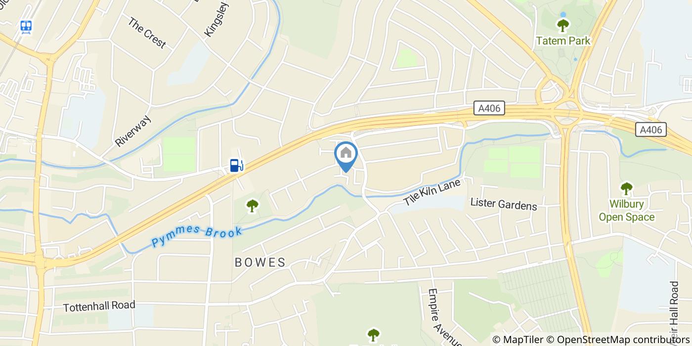 2 Bed Flat, Cherry Blossom Close, N13