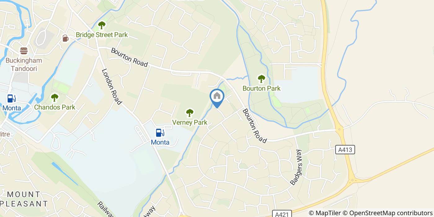 4 Bed Semi-Detached House, Otters Brook, MK18