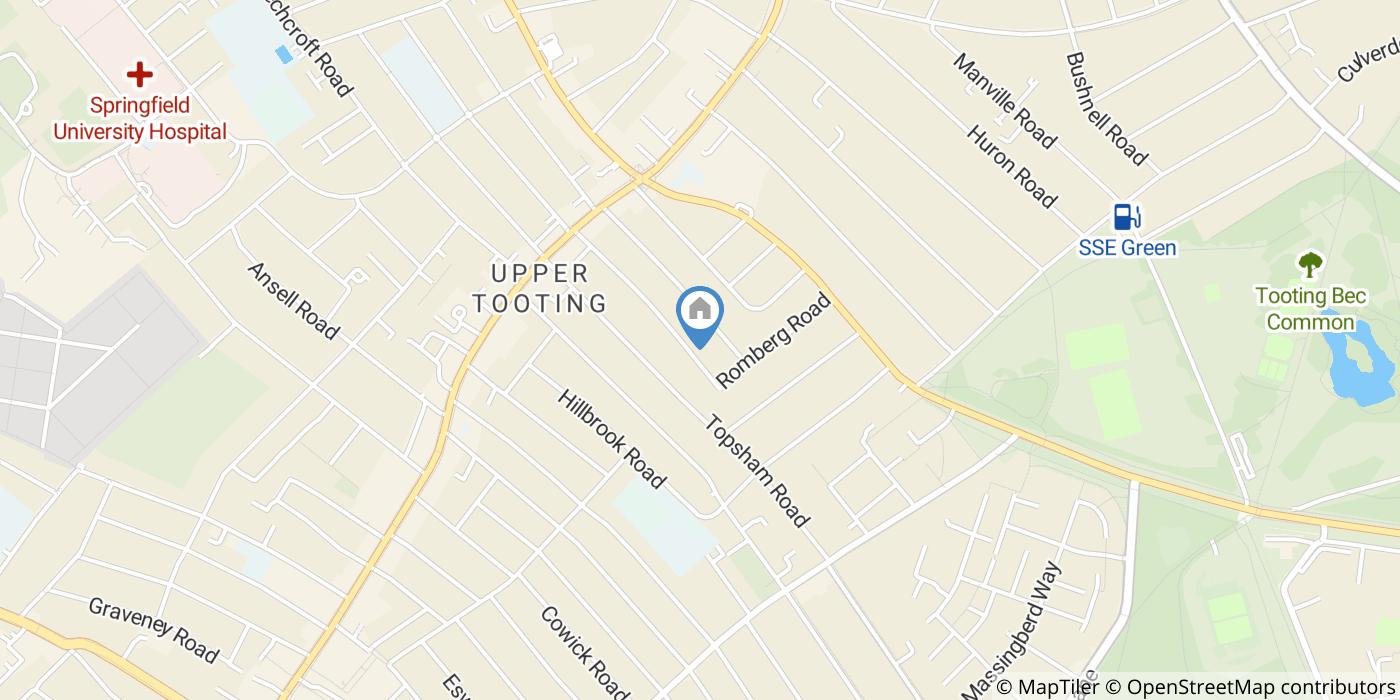 2 Bed Flat, Foulser Road, SW17