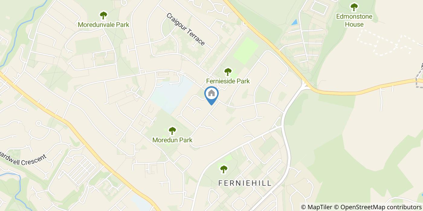 2 Bed Terraced House, Fernieside Gardens, EH17