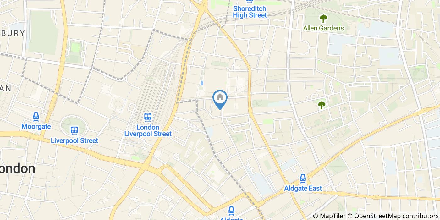 Room in a Shared Flat, Crispin St, E1