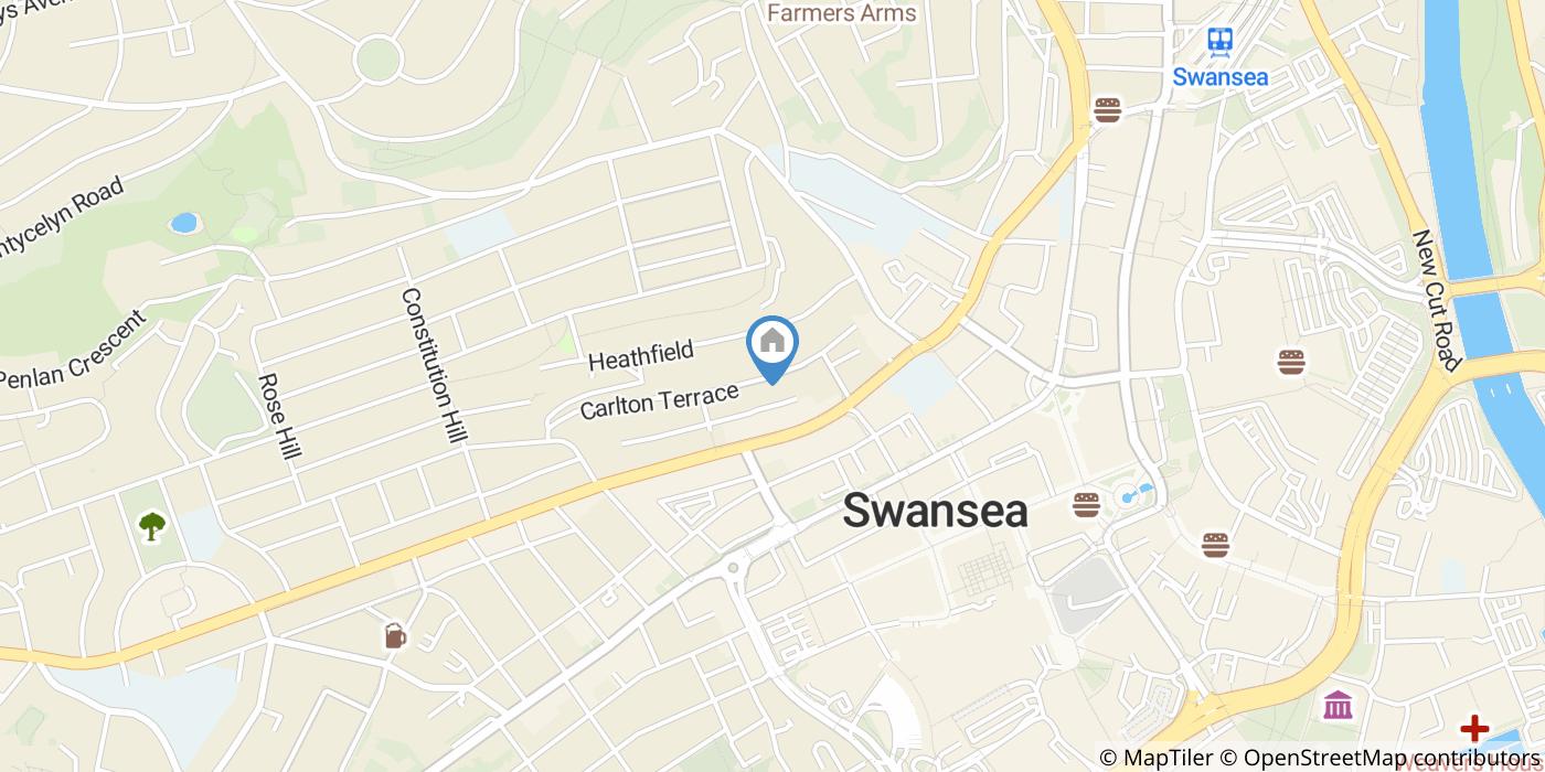 Room in a Shared House, Carlton Terrace, SA1
