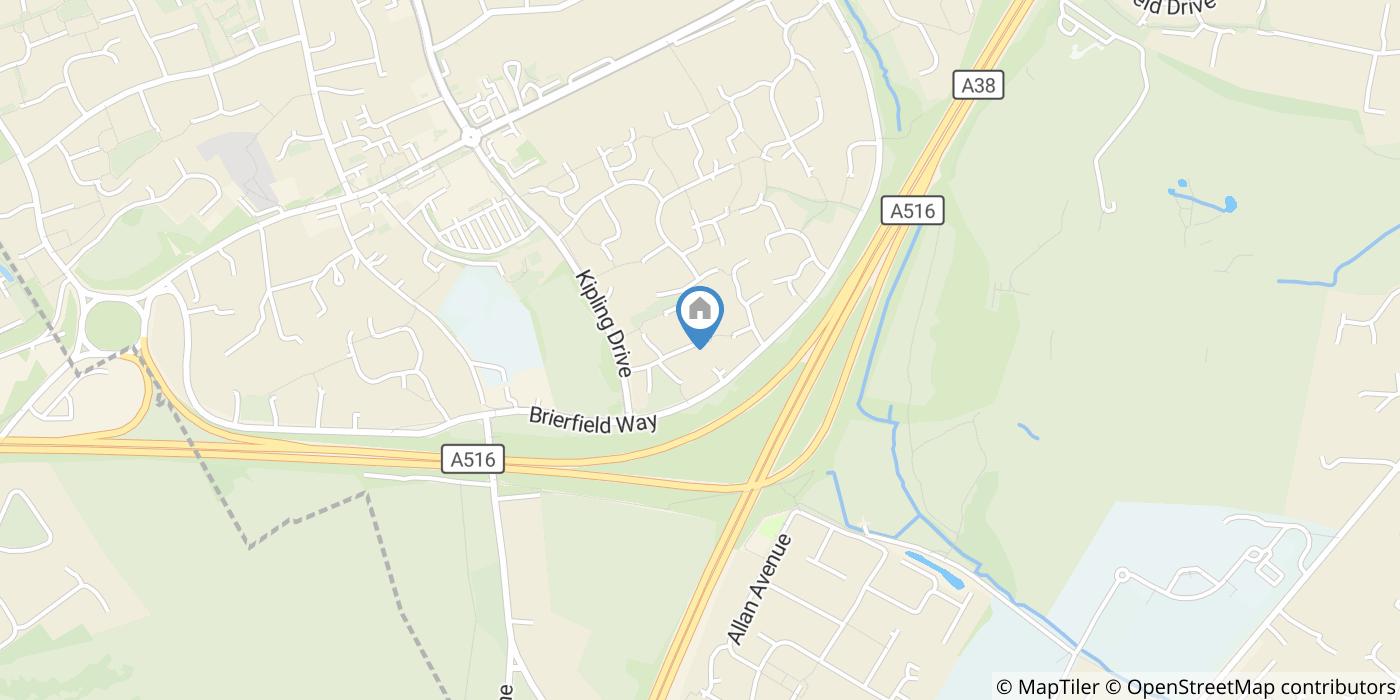 3 Bed Detached House, Blencathra Drive, DE3