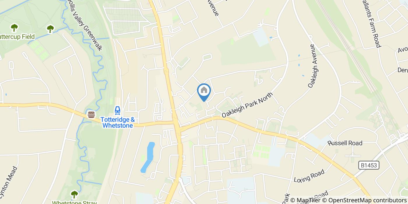 Studio Flat, Oxford Gardens, N20