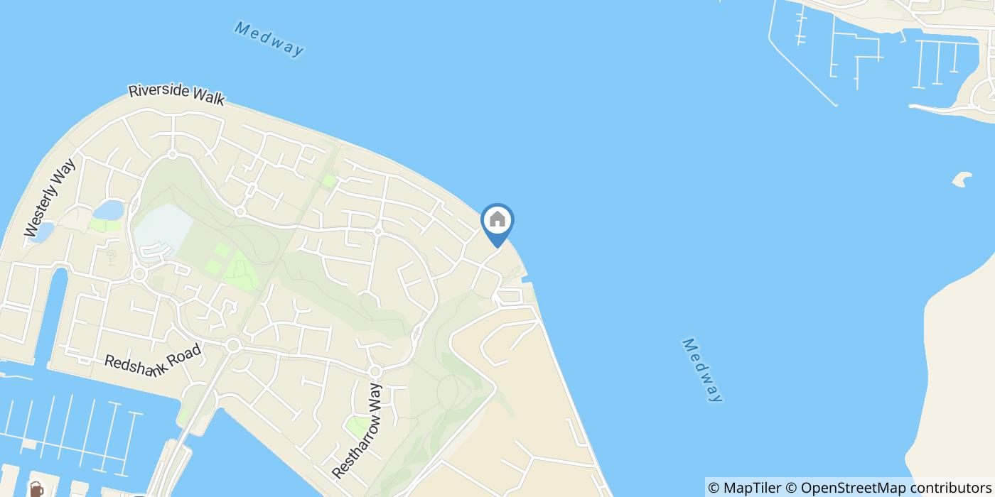 4 Bed Penthouse, St Marys Island, ME4