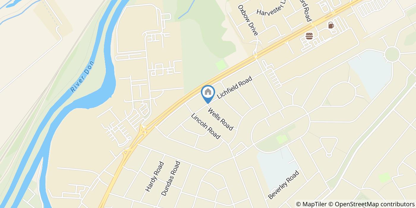 3 Bed Terraced House, Lichfield Road, DN2