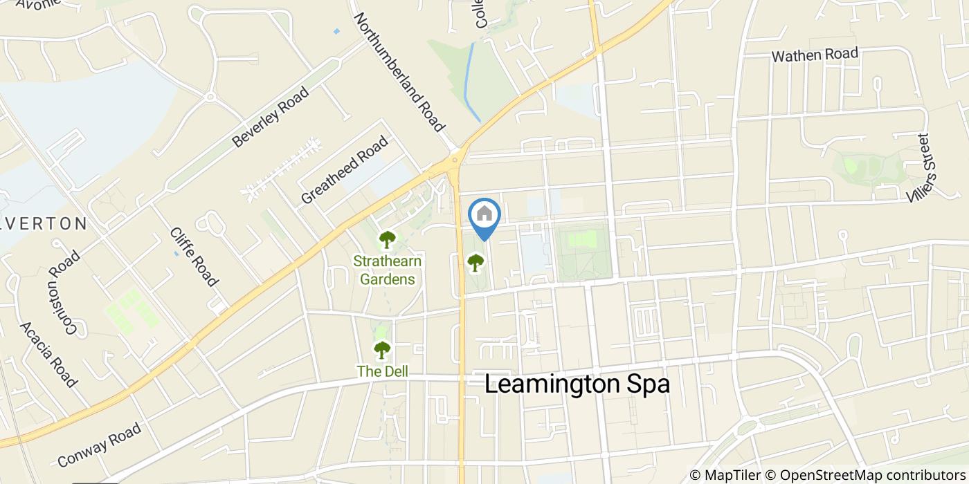 1 Bed Flat, Clarendon Square, CV32
