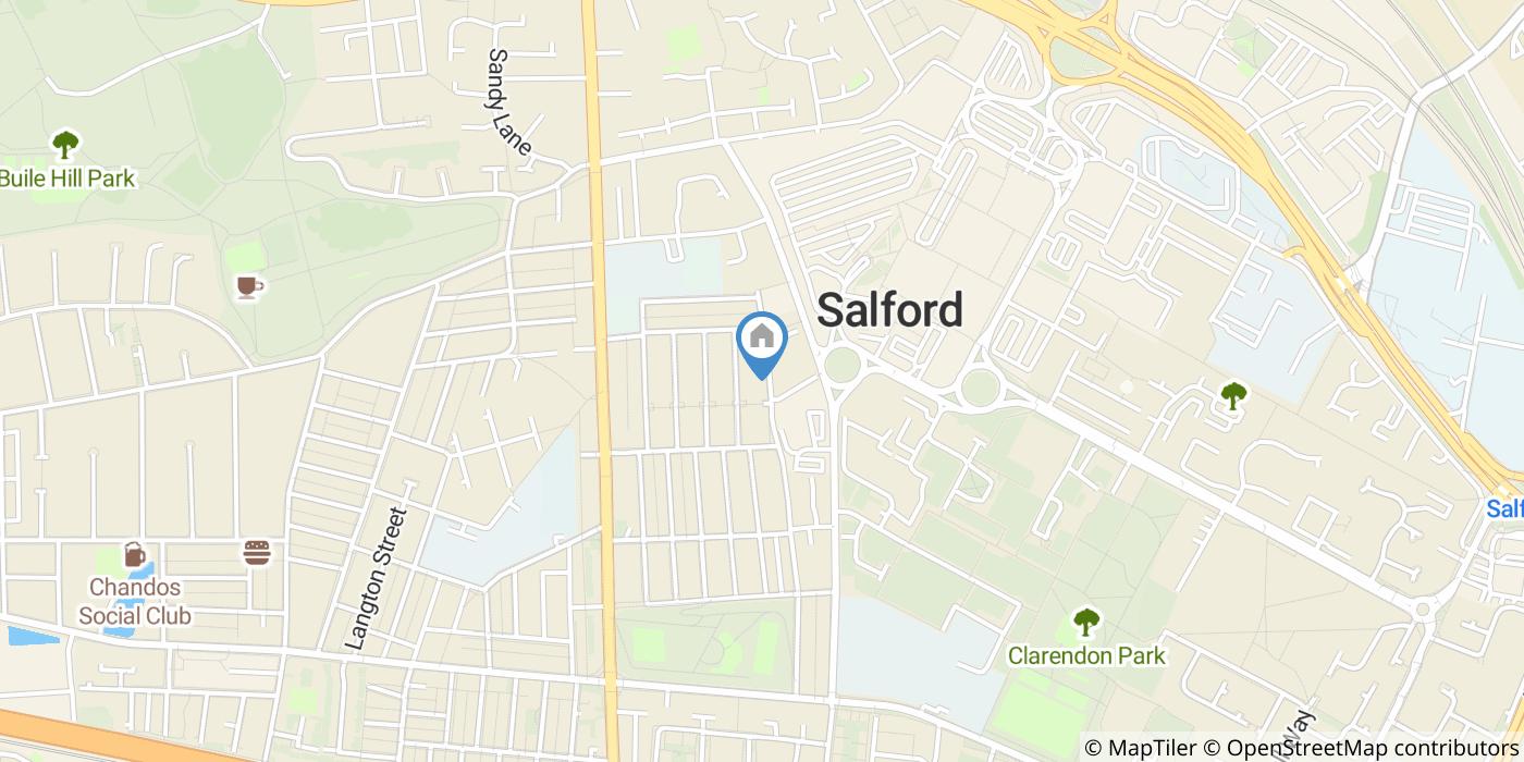 Room in a Shared House, Highfield Road, M6