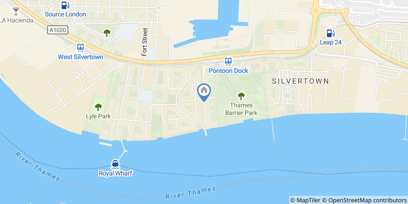 2 Bed Flat, Barrier Point Road, E16