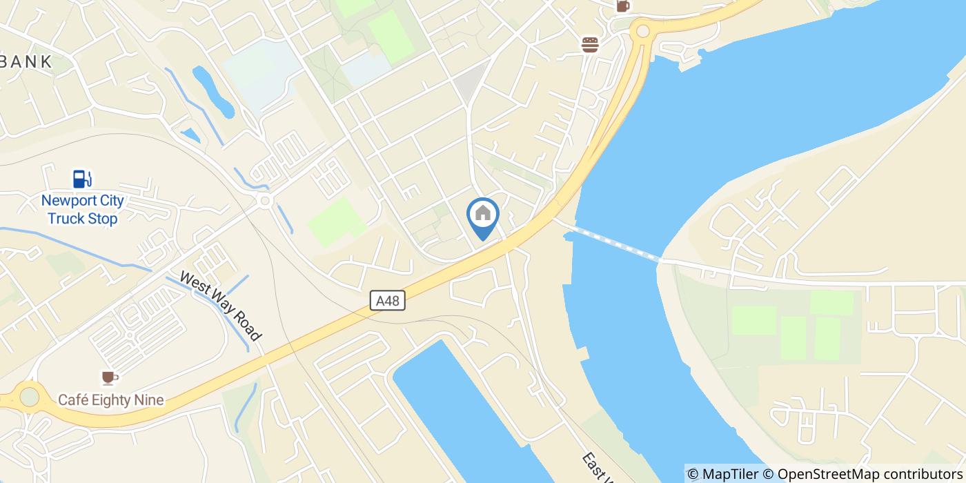 1 Bed Flat, Watch House Parade, NP20