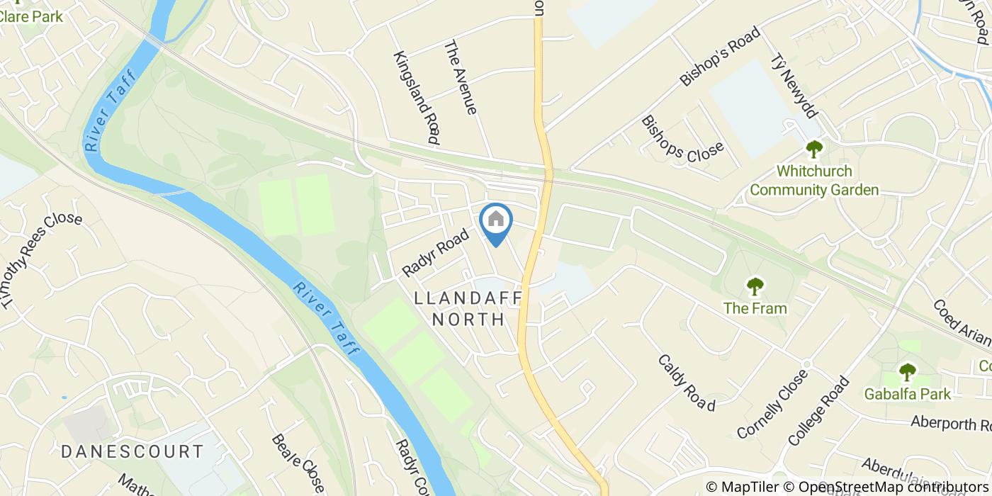 2 Bed Flat, Llandaff North, CF14
