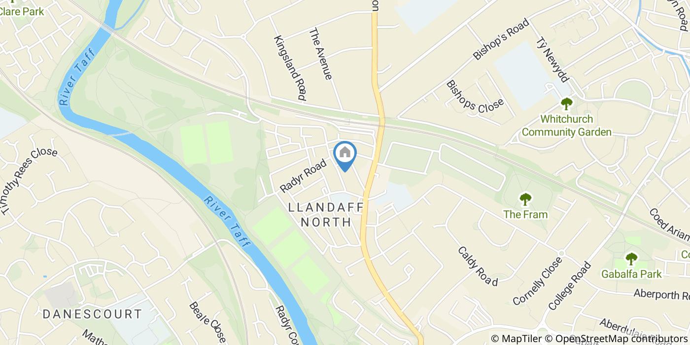 2 Bed Flat, Ty-Mawr Road, CF14
