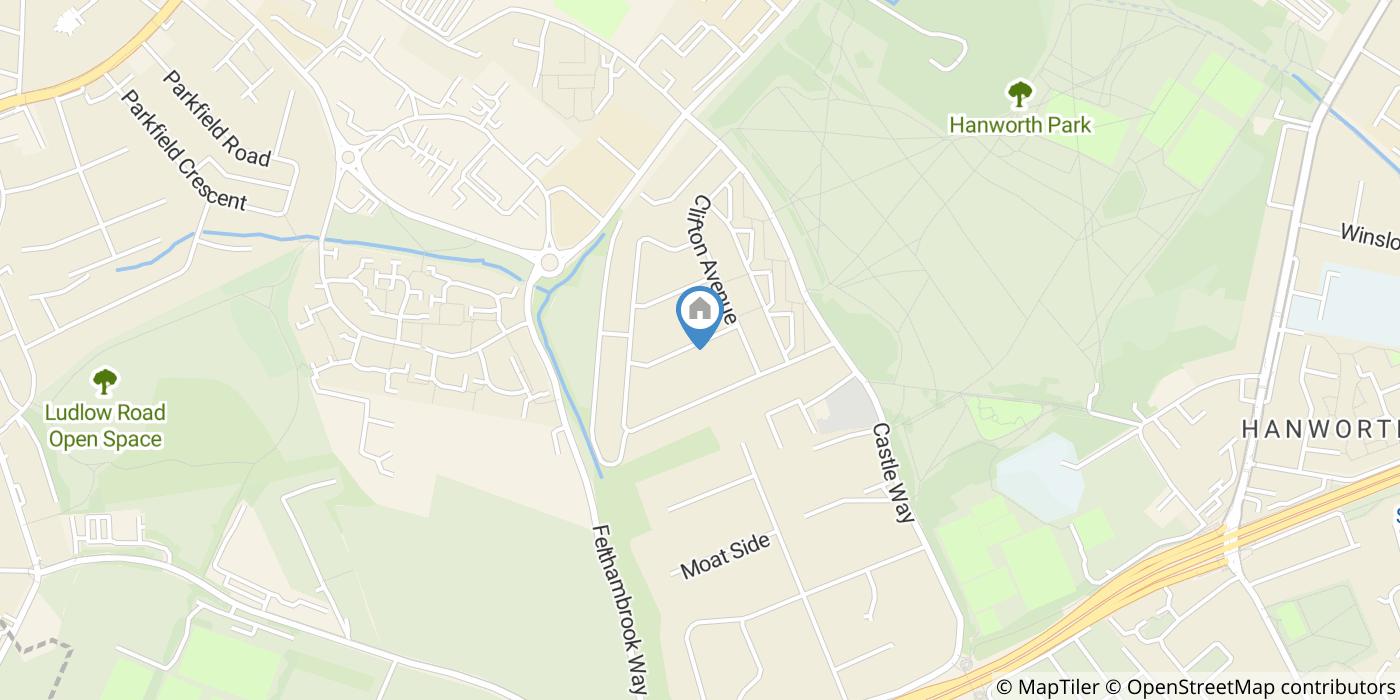 3 Bed Terraced House, Camrose Avenue, TW13