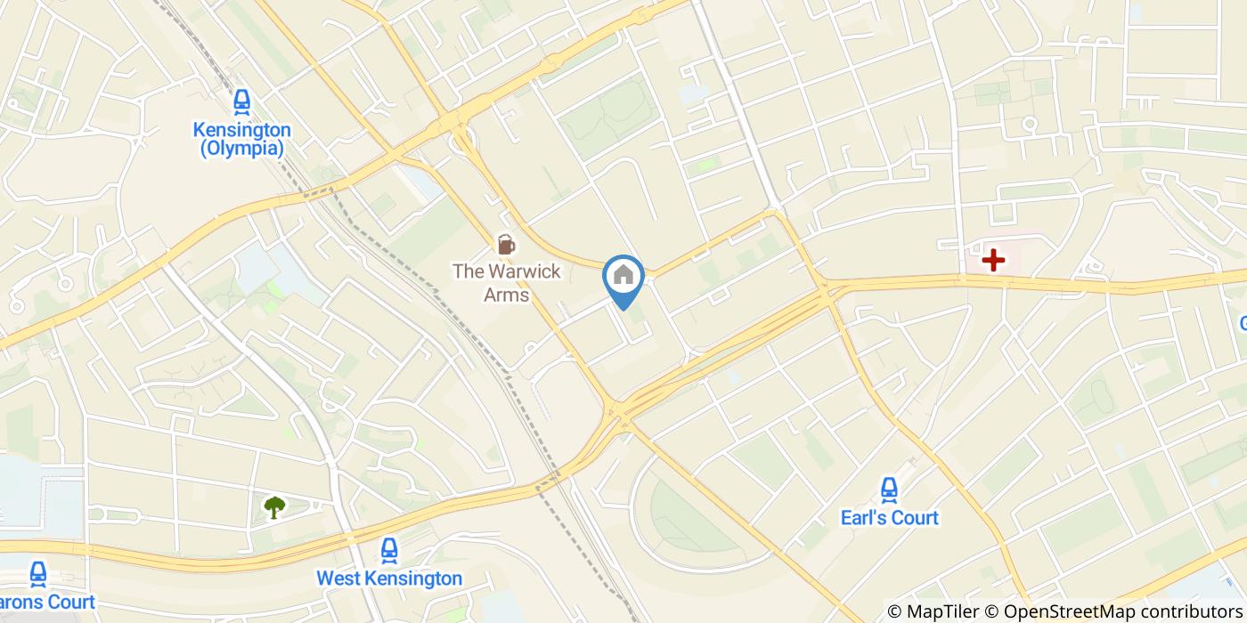 2 Bed Flat, A, W8