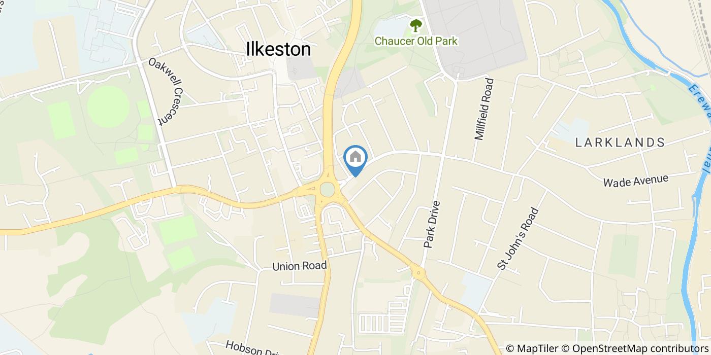 2 Bed Terraced House, Park Road, DE7