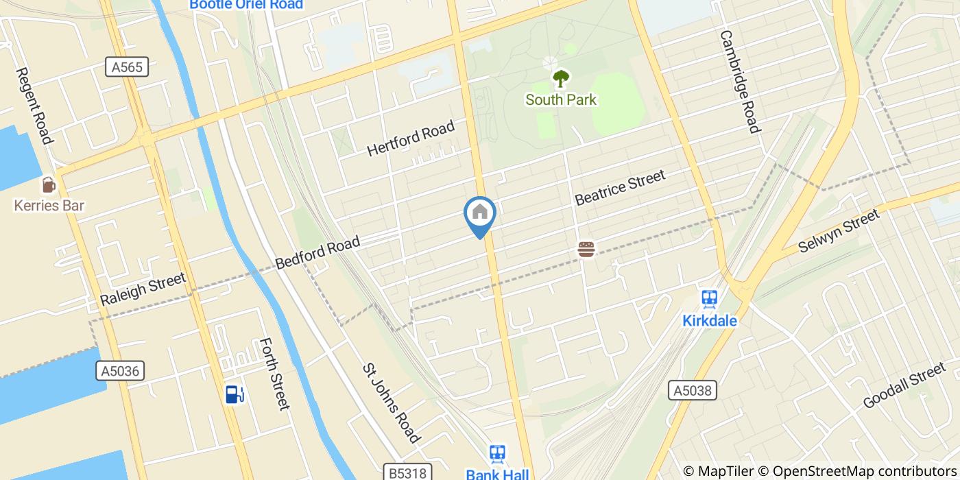 2 Bed Flat, Liverpool, L20