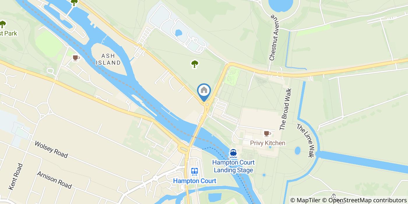 Studio Flat, Hampton Court Road, KT8