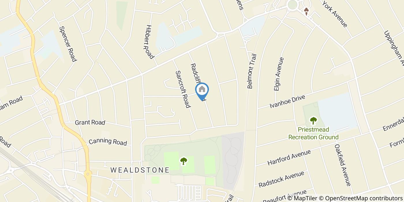 Studio Flat, Radcliffe Road, HA3