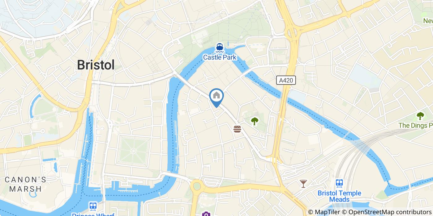 Studio Flat, The Miliners, BS1