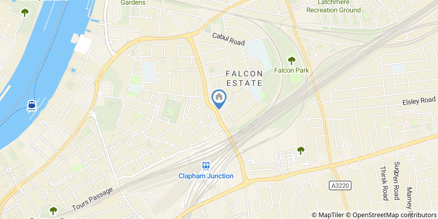 2 Bed Flat, Falcon Road, SW11