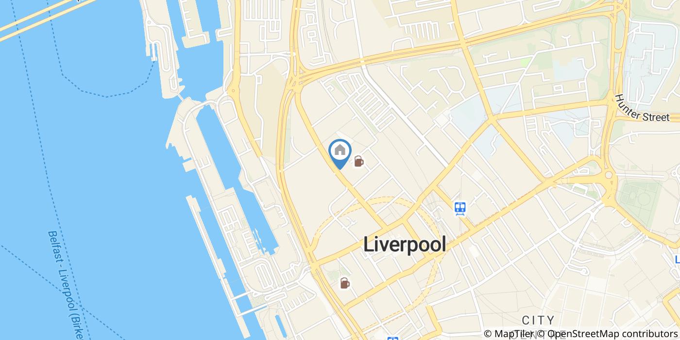 2 Bed Flat, Old Hall St, L3